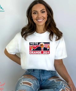Vote orange Jesus Donald Trump 2024 USA president shirt