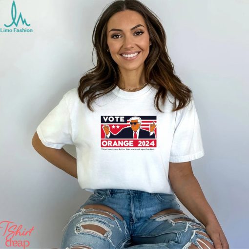 Vote orange Jesus Donald Trump 2024 USA president shirt
