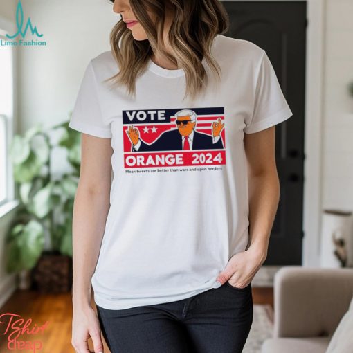Vote orange Jesus Donald Trump 2024 USA president shirt
