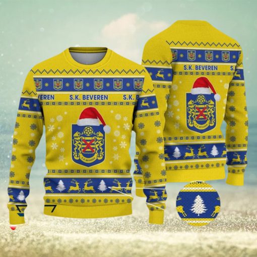 Waasland Beveren Ugly Christmas Sweater Great Gift For Fans