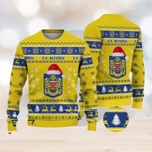 Waasland Beveren Ugly Christmas Sweater Great Gift For Fans