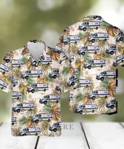 Wake County EMS North Carolina Aloha Hawaiian Shirt Men And Women Beach Shirt