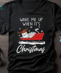 Wake Me Up When It's Christmas Shirt