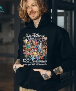 Walt Disney 100th Anniversary 1923 – 2023 Thank You For The Memories T Shirt