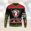 Merry Christmas Louisiana State Symbols USA Christmas Ugly Sweater 3D