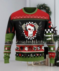 Warhammer 40K Orks Iconic Ugly Sweater Christmas Sweatshirt 3D Printed