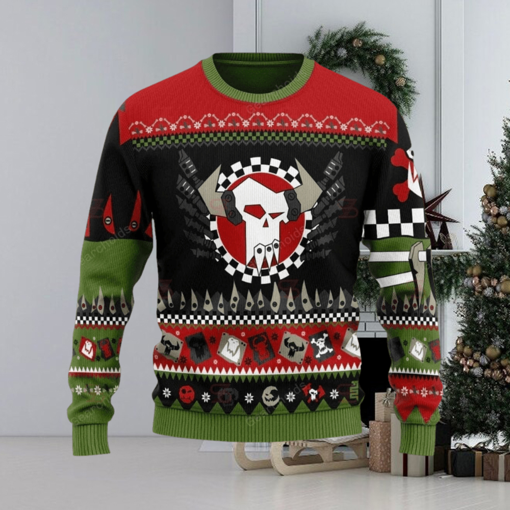 Warhammer 40k Imperium Ugly Christmas Sweater Funny Gift For Men