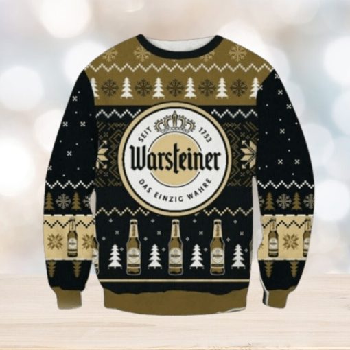 Warsteiner Seit 1753 Ugly Christmas Sweater, Xmas Sweatshirt Gifts