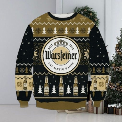 Warsteiner Seit 1753 Ugly Christmas Sweater, Xmas Sweatshirt Gifts