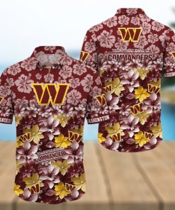 Washington Commanders Hawaii Shirt Trending Summer For NFL Fans