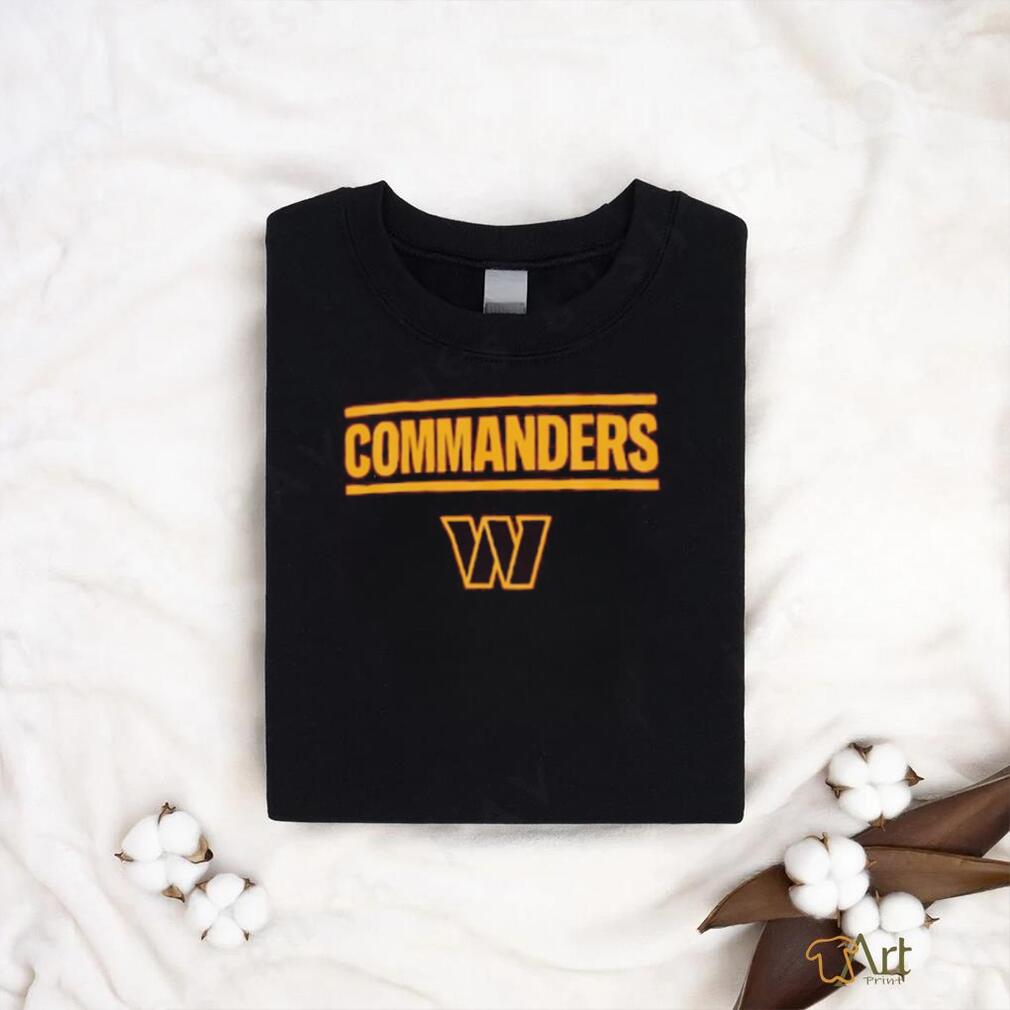 Washington Commanders New Era Third Down Puff Print T Shirt Washington Commanders New Era Third Down Puff Print T Shirt