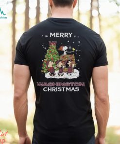Washington Football Team Snoopy Family Christmas Tree Swea shirt