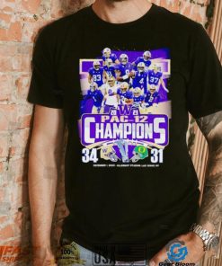Washington Huskies 2023 PAC 12 Champions 34 31 shirt