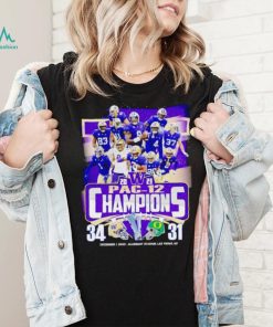 Washington Huskies 2023 PAC 12 Champions 34 31 shirt
