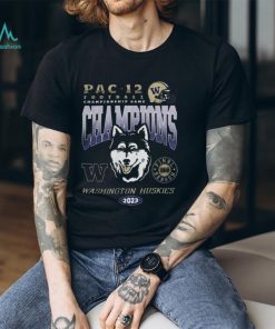 Washington Huskies 2023 Pac 12 Champions Dawgs On Top Final Season T Shirt