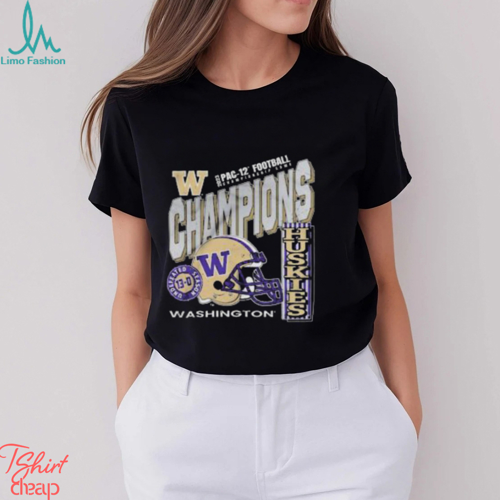 Washington Huskies 2023 Pac 12 Champions Kings Of The West T Shirt