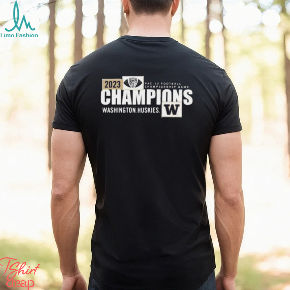 Washington Huskies 2023 Pac 12 Football Championship Game Champions Kings Of The West T Shirt Washington Huskies 2023 Pac 12 Football Championship Game Champions Kings Of The West T Shirt