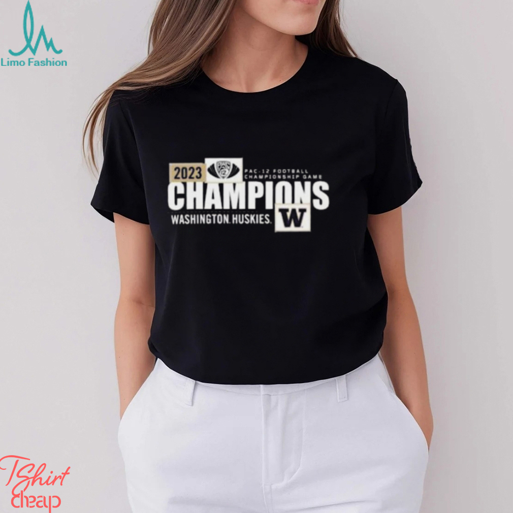 Washington Huskies 2023 Pac 12 Football Championship Game Champions Kings Of The West T Shirt Washington Huskies 2023 Pac 12 Football Championship Game Champions Kings Of The West T Shirt
