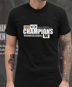 Washington Huskies 2023 Pac 12 Football Conference Champions shirt