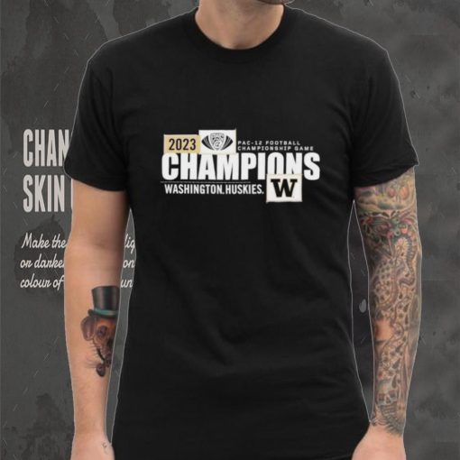 Washington Huskies 2023 Pac 12 Football Conference Champions shirt