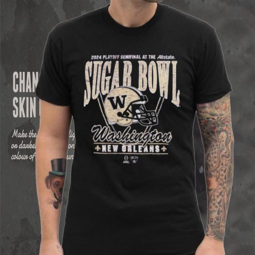 Washington Huskies 2024 CFP Sugar Bowl helmet shirt