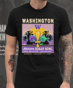 Washington Huskies College Football Playoff 2024 Sugar Bowl Tee Shirt