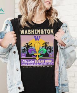 Washington Huskies College Football Playoff 2024 Sugar Bowl Tee Shirt