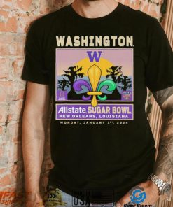 Washington Huskies College Football Playoff 2024 Sugar Bowl Tee Shirt