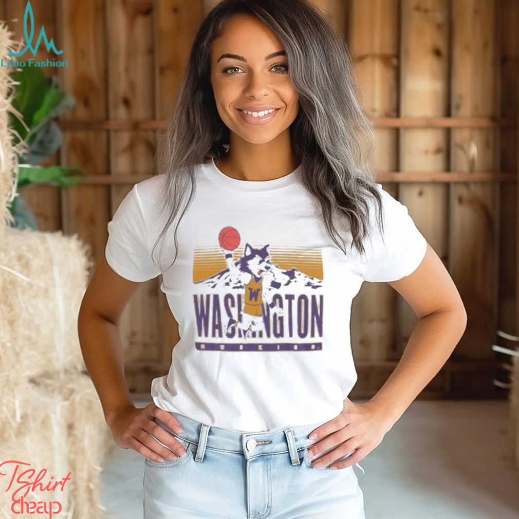 Washington Huskies Dunking Mascot Shirt Washington Huskies Dunking Mascot Shirt