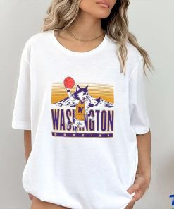 Washington Huskies Dunking Mascot T Shirt