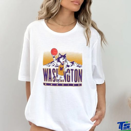 Washington Huskies Dunking Mascot T Shirt