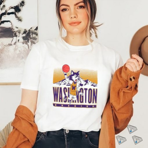 Washington Huskies Dunking Mascot T Shirt