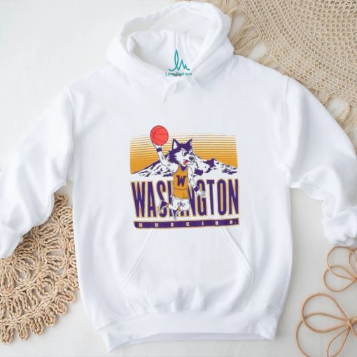 Washington Huskies Dunking Mascot T Shirt