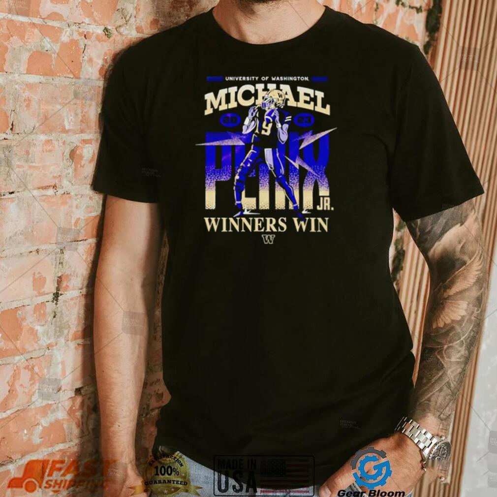 Washington Huskies Michael Penix Jr Winners Win Burst shirt Washington Huskies Michael Penix Jr Winners Win Burst shirt