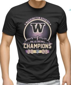 Washington Huskies Skyline PAC 12 Football Champions 2023 Shirt