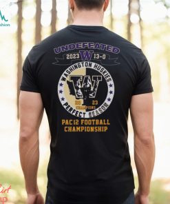 Washington Huskies Undefeated 2023 13 0 Pac 12 Football Championship Shirt