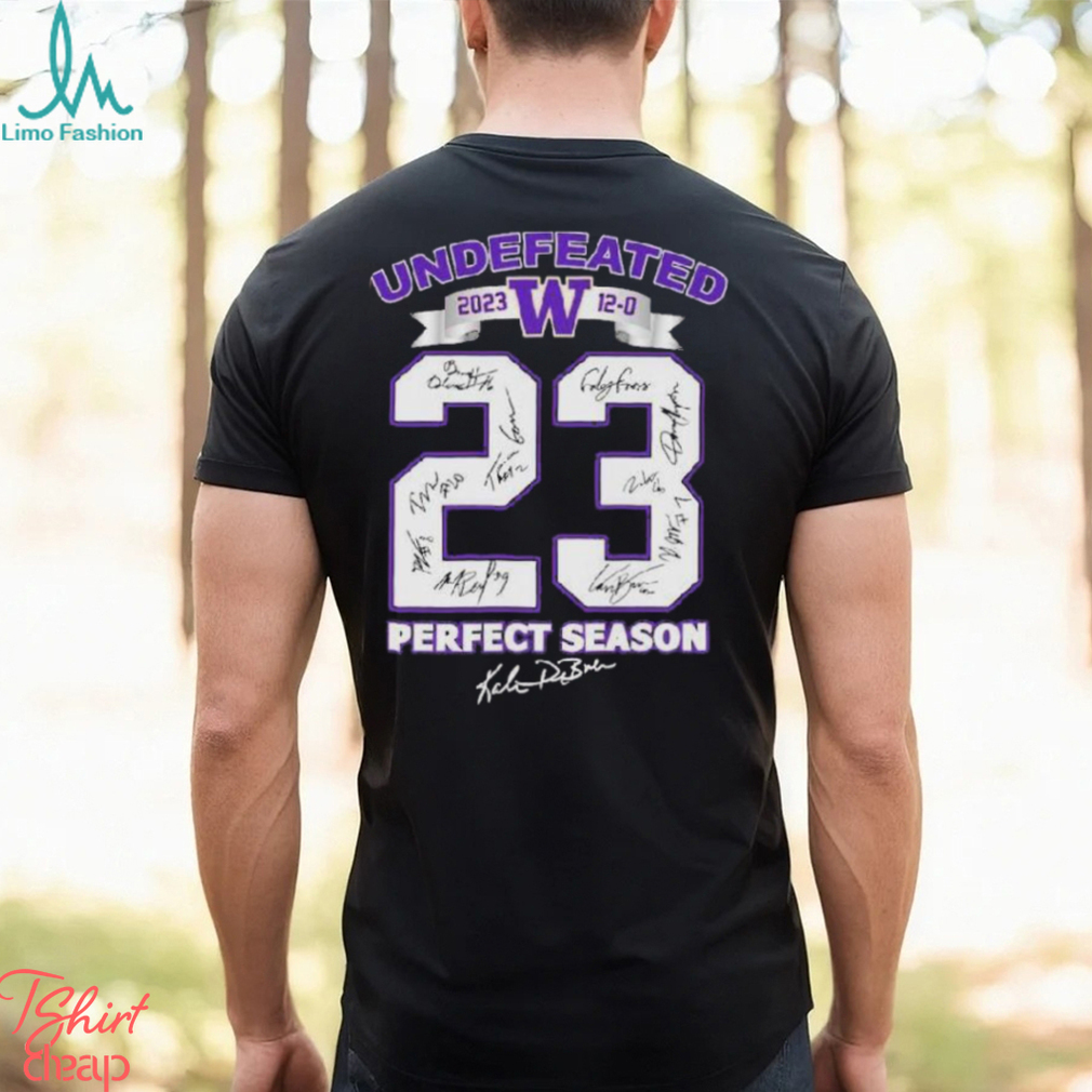 Washington Huskies Undefeated 2023 Perfect Season 12 0 T Shirt Washington Huskies Undefeated 2023 Perfect Season 12 0 T Shirt