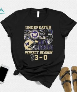 Washington Huskies Undefeated Go Huskies Perfect Season 13 0 shirt