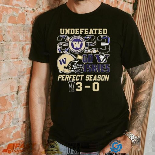 Washington Huskies Undefeated Go Huskies Perfect Season 13 0 shirt