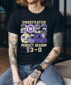 Washington Huskies Undefeated Go Huskies Perfect Season 3 0 T Shirt