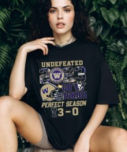 Washington Huskies Undefeated Go Huskies Perfect Season T Shirt