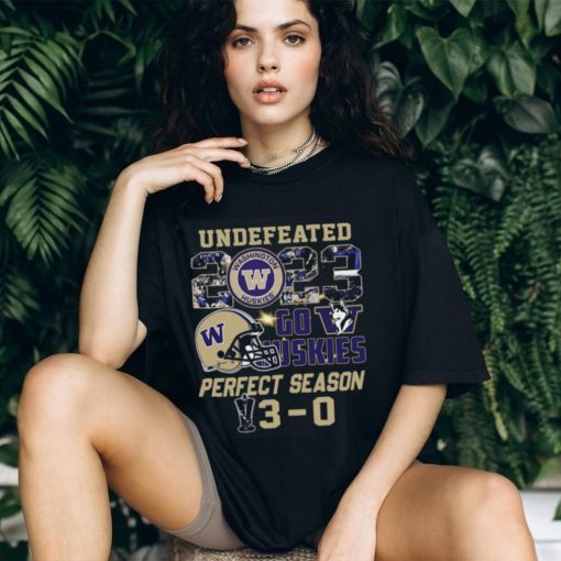 Washington Huskies Undefeated Go Huskies Perfect Season T Shirt