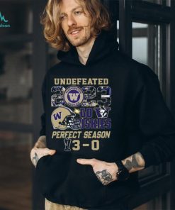 Washington Huskies Undefeated Go Huskies Perfect Season T Shirt