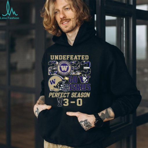 Washington Huskies Undefeated Go Huskies Perfect Season T Shirt