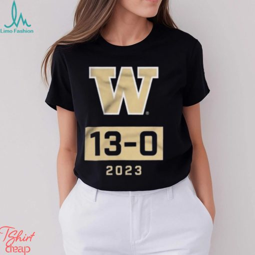 Washington Huskies Undefeated Season 13 0 T Shirt