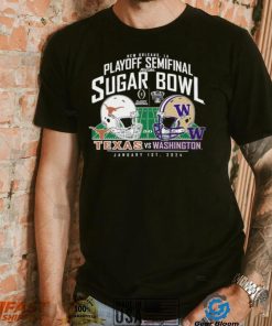 Washington Huskies Vs. Texas Longhorns 2024 Sugar Bowl Helmet Matchup Shirt, hoodie, sweater, long sleeve and tank top Washington Huskies Vs. Texas Longhorns 2024 Sugar Bowl Helmet Matchup Shirt