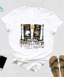 Washington Huskies Vs. Texas Longhorns 2024 Sugar Bowl Matchup Unmatched Excellence Shirt