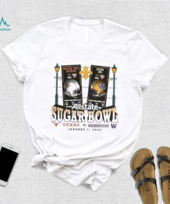 Washington Huskies Vs. Texas Longhorns 2024 Sugar Bowl Matchup Unmatched Excellence T Shirts