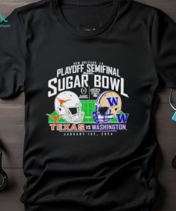 Washington Huskies vs. Texas Longhorns College Football Playoff 2024 Sugar Bowl Matchup T Shirt