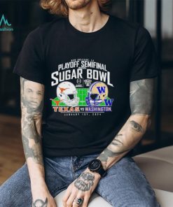Washington Huskies vs. Texas Longhorns College Football Playoff 2024 Sugar Bowl Matchup T Shirt